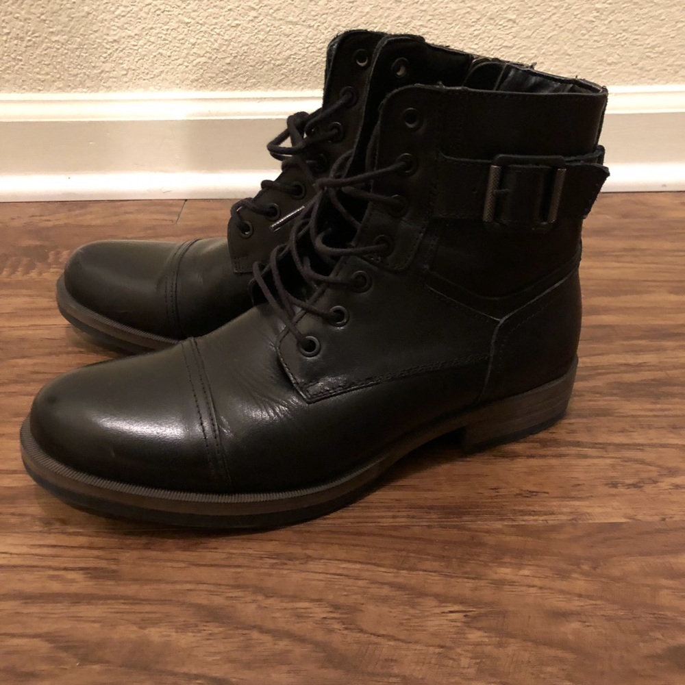 Men’s military style boots